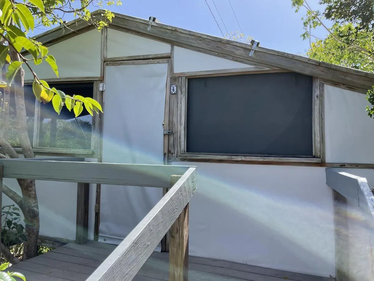 ** Campsite Virgin Islands Campground Water Island United States Virgin Islands